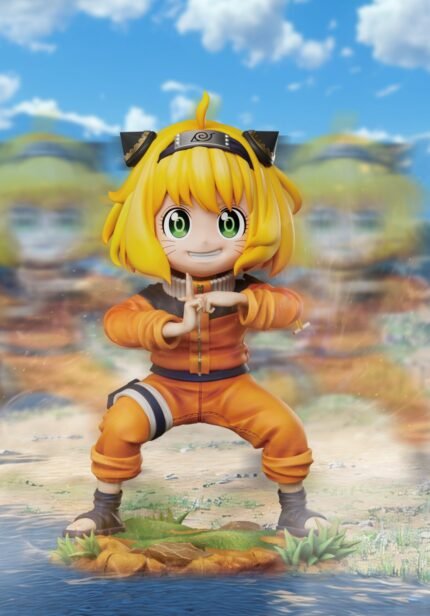 CR Studio – Spy x Family Anya cos Uzumaki Naruto Kage Bunshin