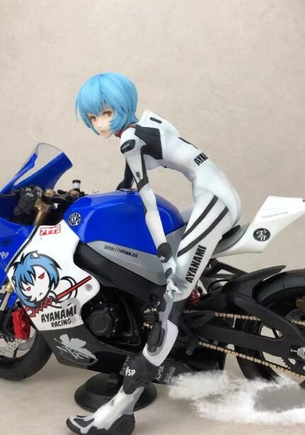 Dragon Stone Studio – Neon Genesis Evangelion Motorcycle Soryu Asuka Langley & Motorcycle Ayanami Rei