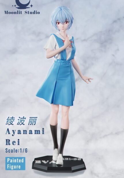 Moonlit Studio – Neon Genesis Evangelion Moonlit girls limited series 1st Ayanami Rei school uniform VER