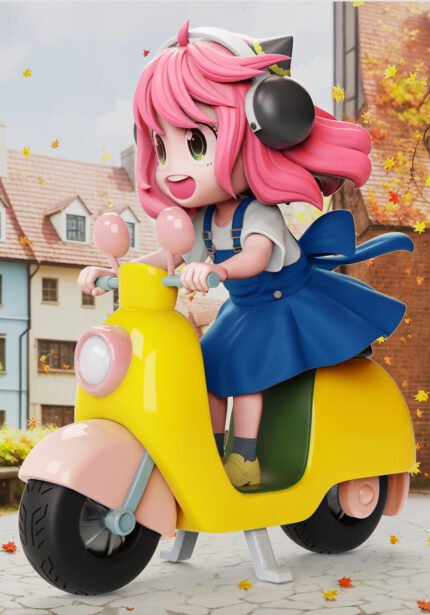 l2 Studio – Spy x Family Aniya on a bike